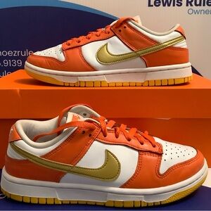 Nike Dunk Low Orange University Gold Women’s Size 7